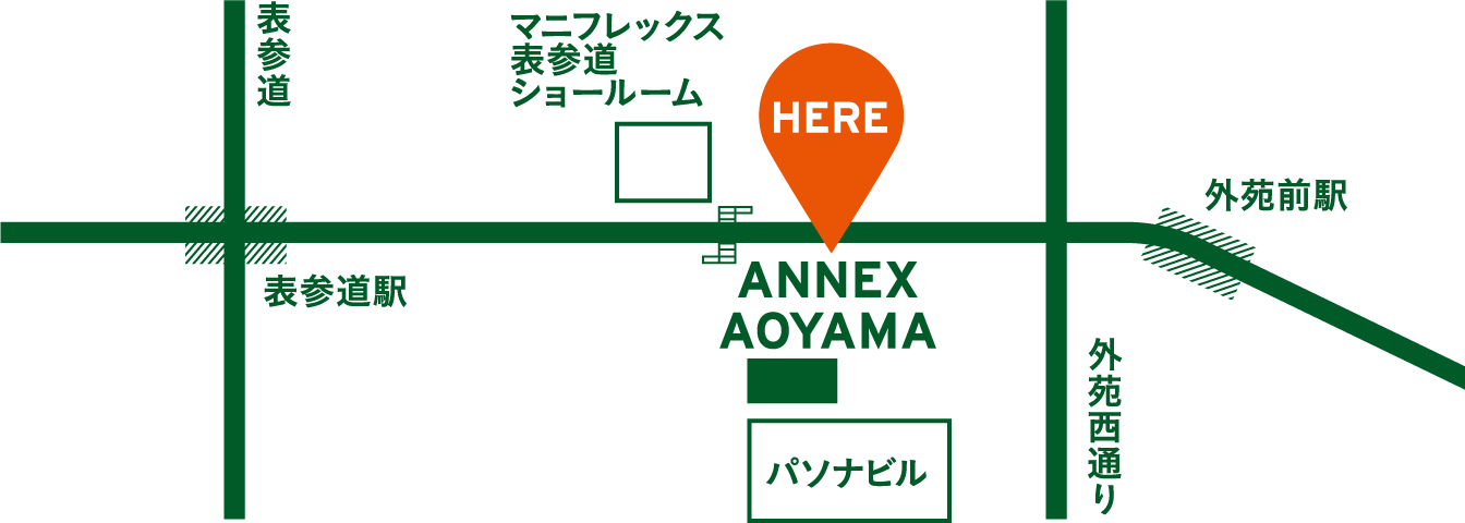 ANNEX AOYAMA 地図