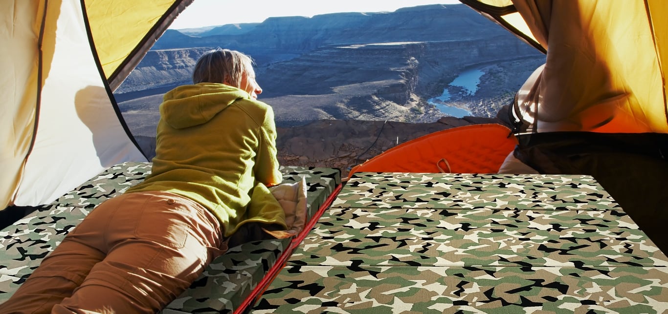 屋外でも熟睡できる最高の寝具「キャンプシリーズ」 - マニフレックス